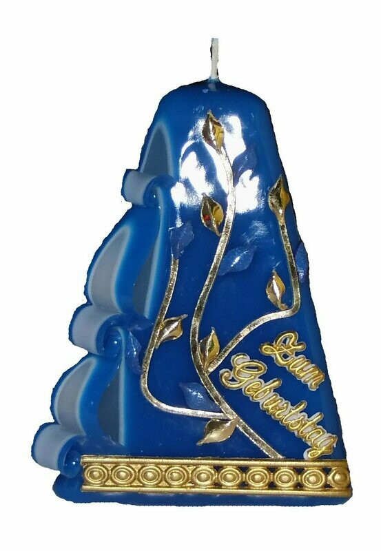 Pyramide blau 13cm