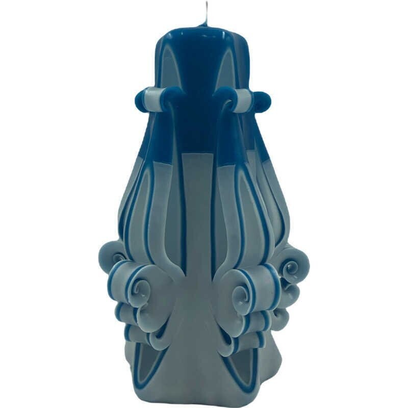 Lotus blau  weiß 17cm
