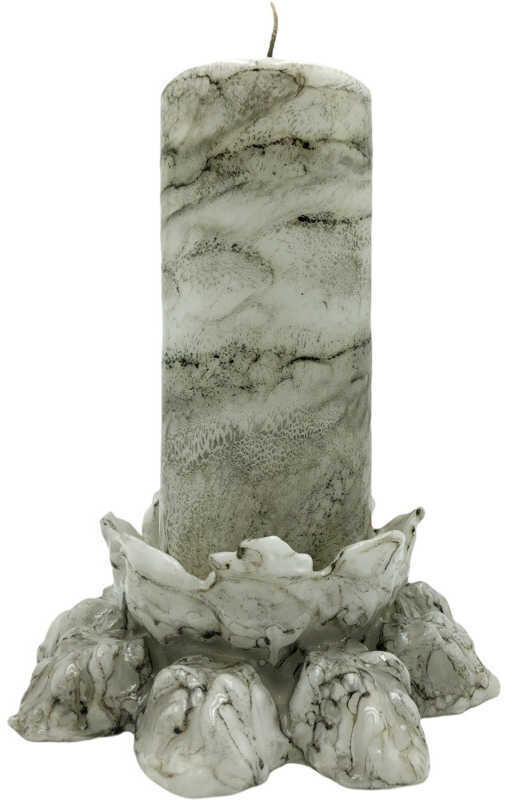 Gesteck weiß 18/23cm