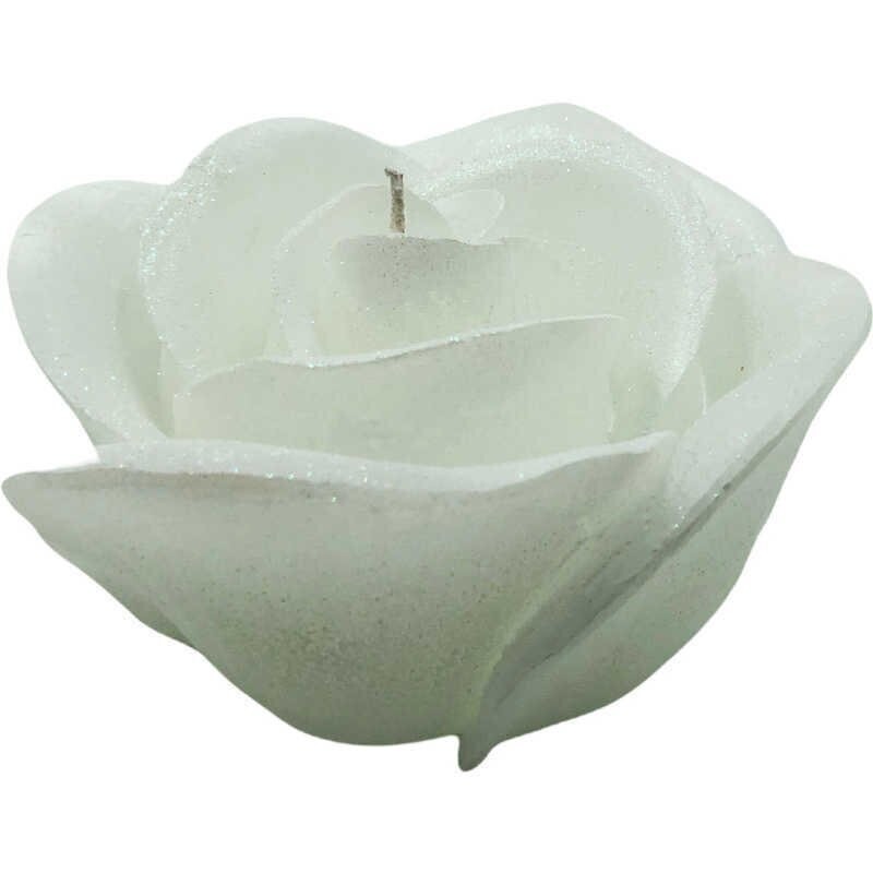Rose weiß 8/14 cm