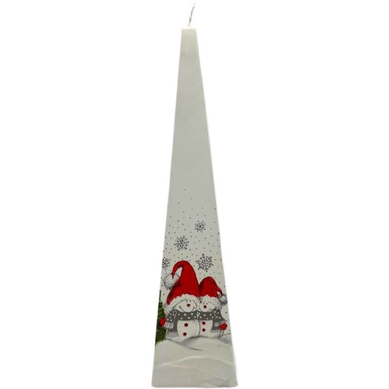 Pyramide weiß Schneemann