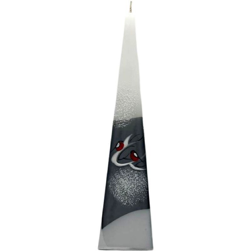 Pyramide grau Vogel