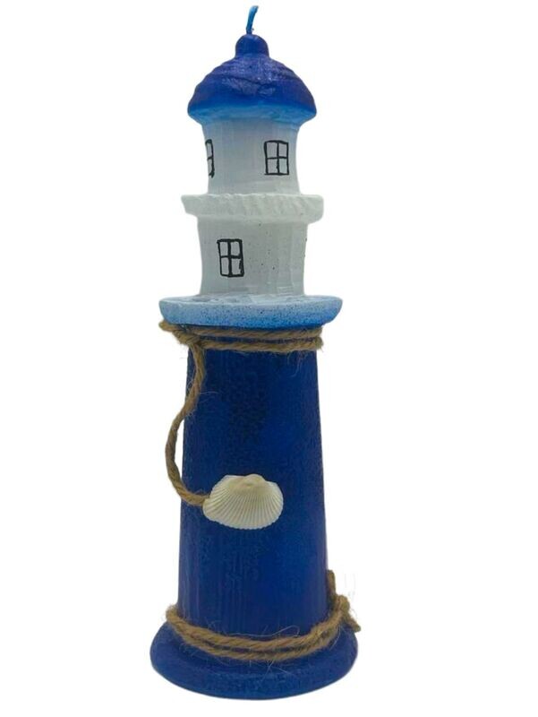 Leuchtturm blau