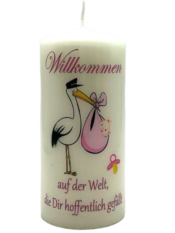 Willkommen rosa