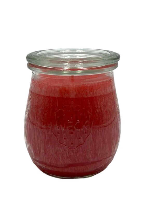 Duftglas Stearin Rose