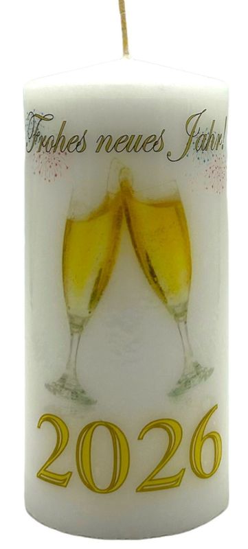 Frohes neues Jahr Sekt  2026