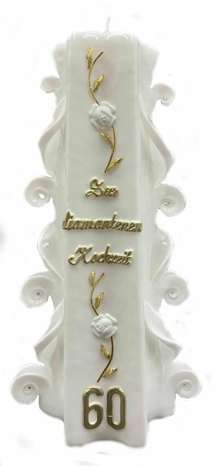 Diamantene Hochzeit 25cm