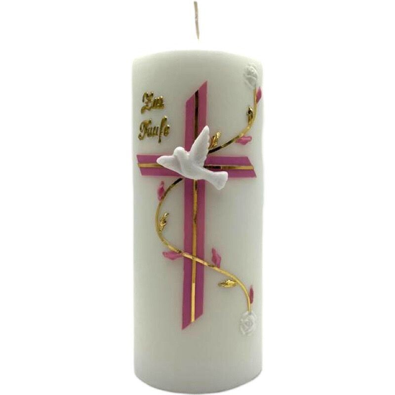 Kreuz Ranke rosa 20/8cm Kreuz Ranke rosa 20/8cm