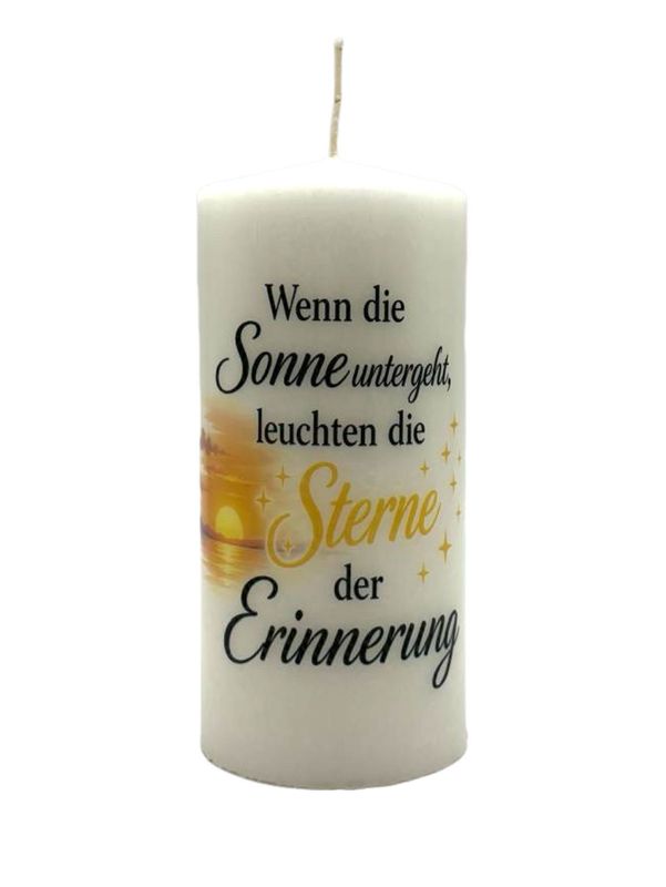 Wenn die Sonne untergeht... 15/7cm
