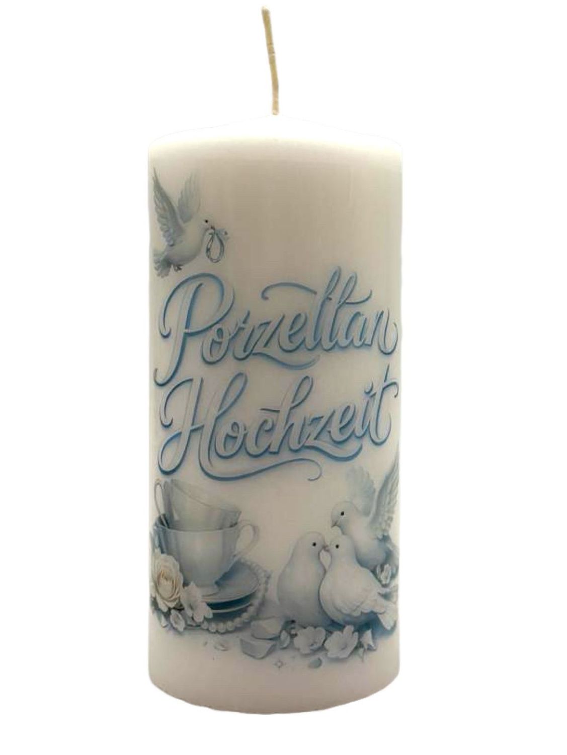 Porzellan Hochzeit 15/7cm