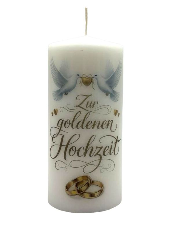 Zur goldenen Hochzeit 15/7cm