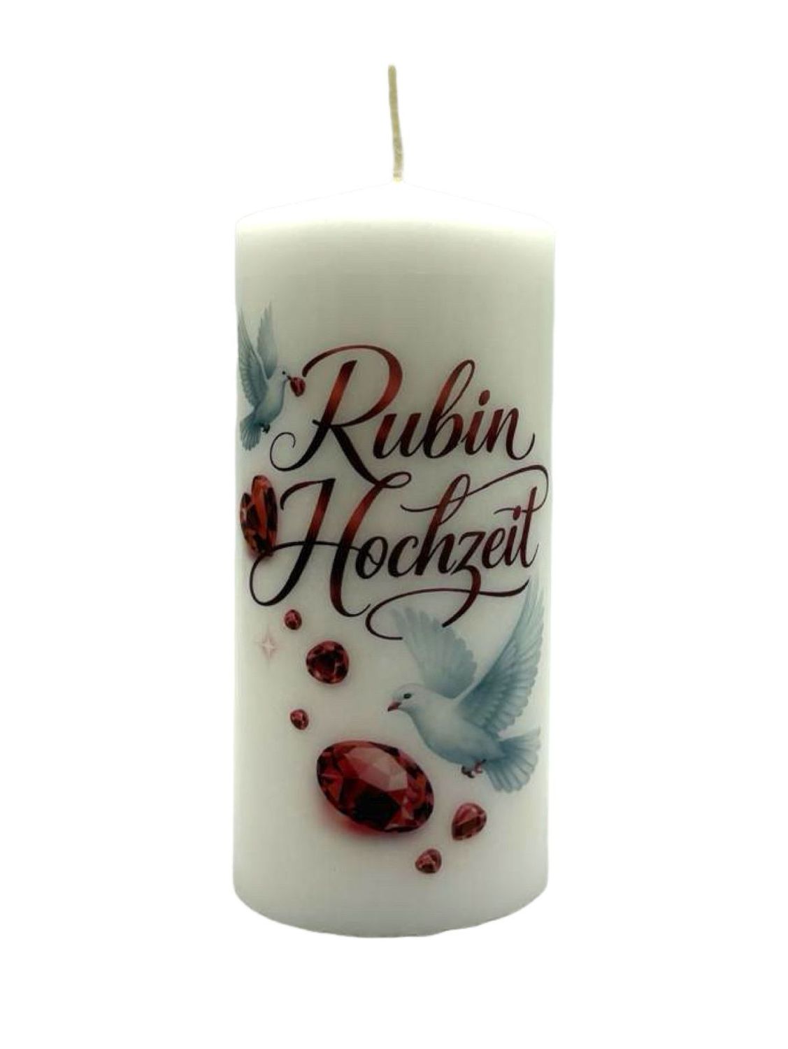 Rubin Hochzeit 15/7cm
