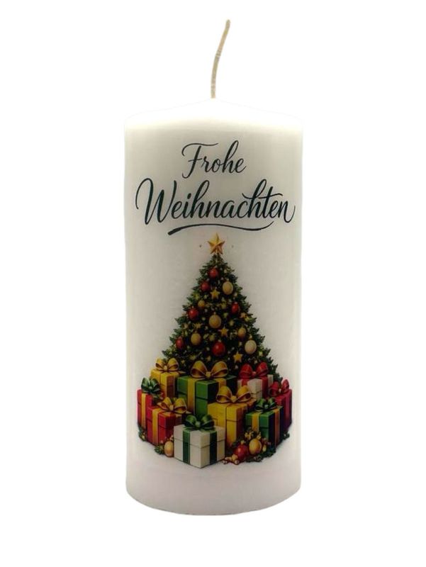 geschmückter Tannenbaum 15/7cm geschmückter Tannenbaum 15/7cm