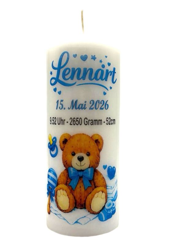 Baby Bär blau 20/8cm