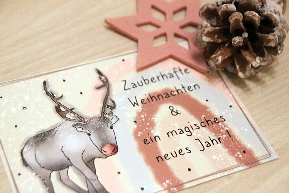 Postkarte - Zauberhafte Weihnachten Postkarte - Zauberhafte Weihnachten