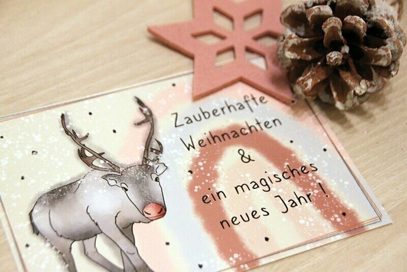 Postkarte - Zauberhafte Weihnachten