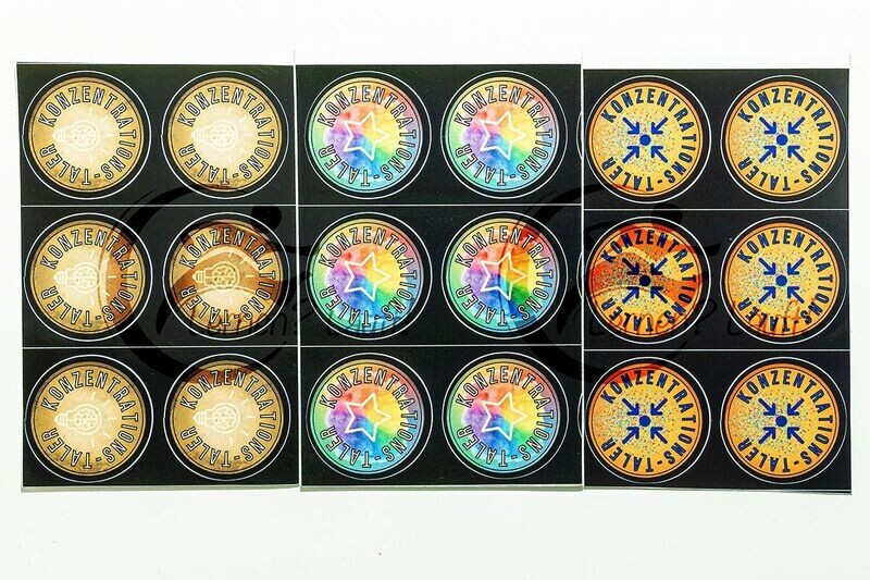 Konzentrationstaler-Set = 120 St. (3x40 Stück) Konzentrationstaler-Set = 120 St. (3x40 Stück)