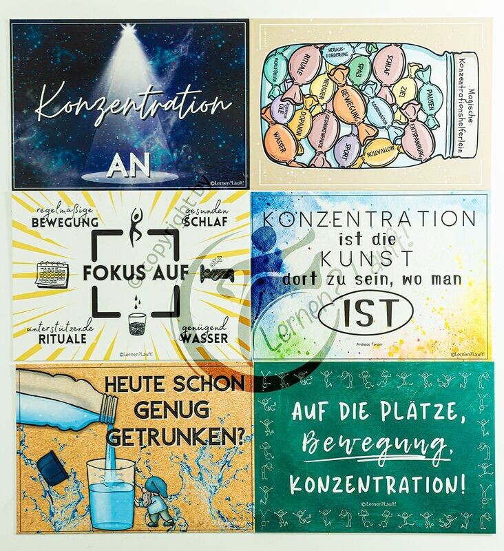 Digitales Konzentrationskarten-Set als PDF-Download-Paket Digitales Konzentrationskarten-Set als PDF-Download-Paket