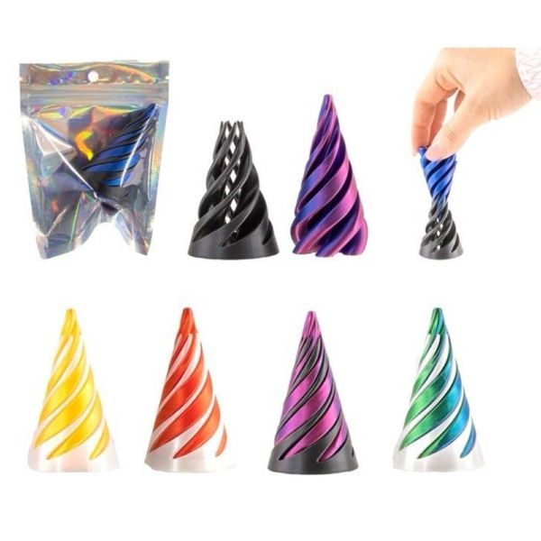 Fidget Spirale, 3D Wirbel, Kegel Fidget Spirale, 3D Wirbel, Kegel