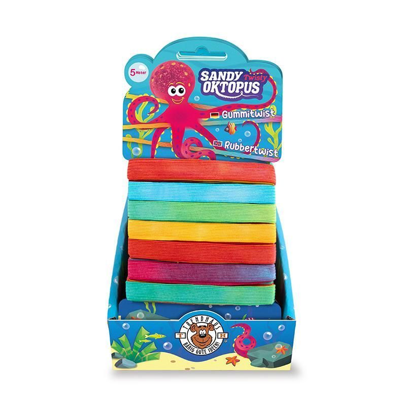 Gummitwist - Sandy Oktobus - 5 Meter Gummitwist - Sandy Oktobus - 5 Meter