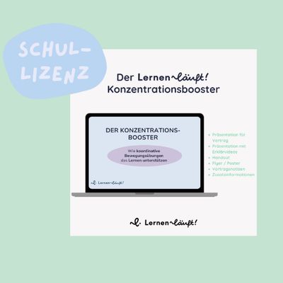 Der Lernen läuft! Konzentrationsbooster