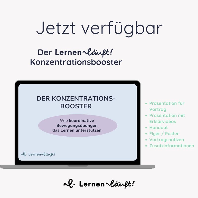 Der Lernen läuft! Konzentrationsbooster - Präsentation Der Lernen läuft! Konzentrationsbooster - Präsentation