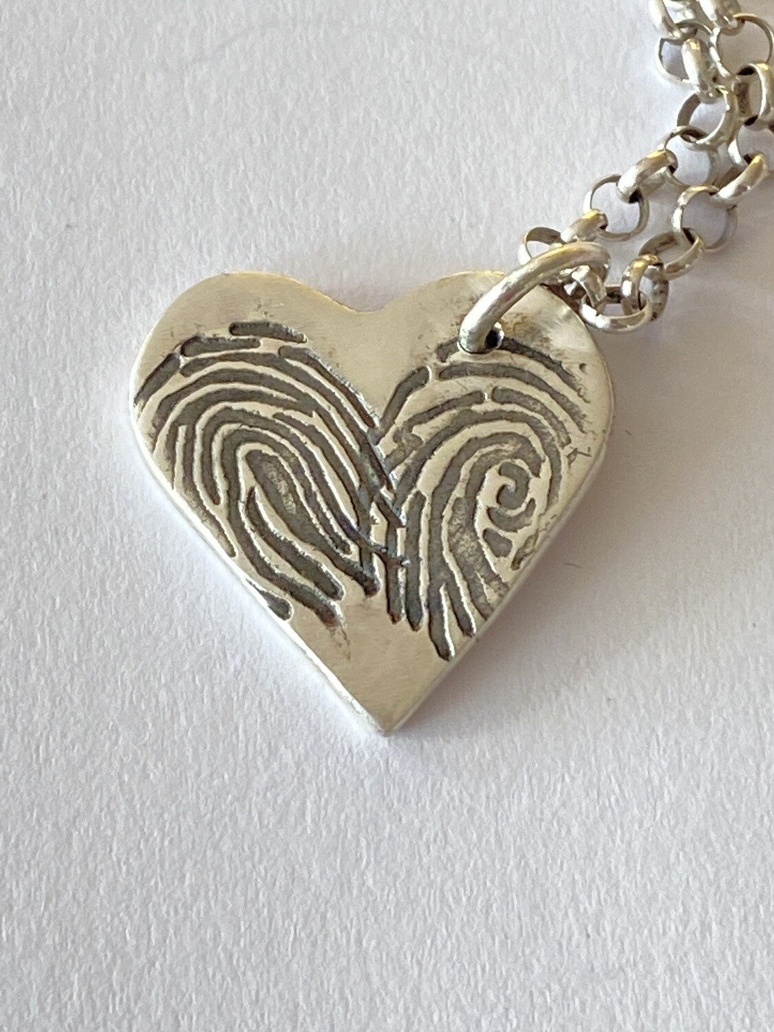 Bespoke Fingerprint Necklace (1-2 Prints)