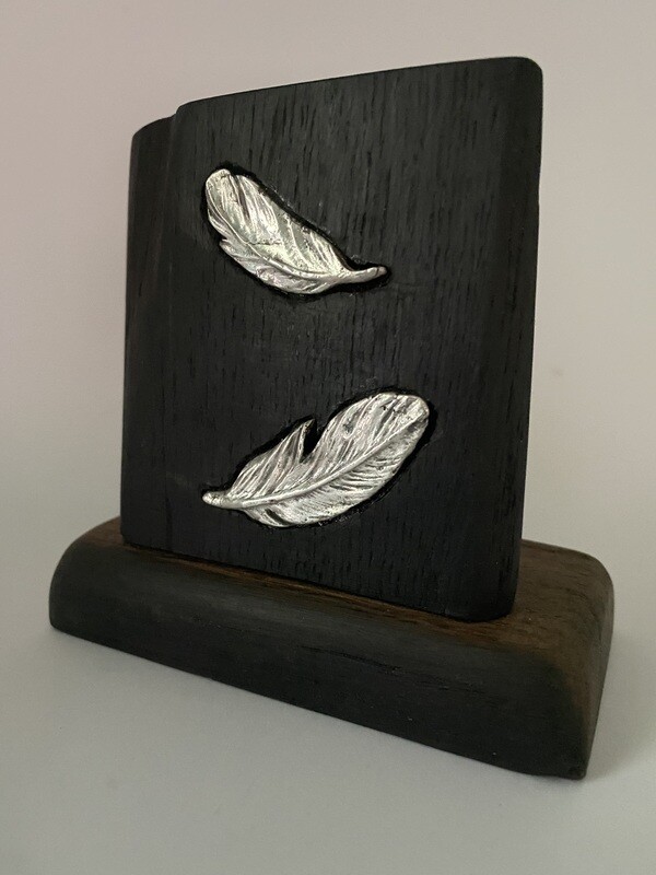 Ashes Memorial Bog Oak Ornament