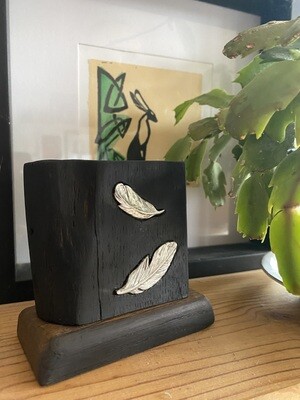 Ashes Memorial Bog Oak Ornament