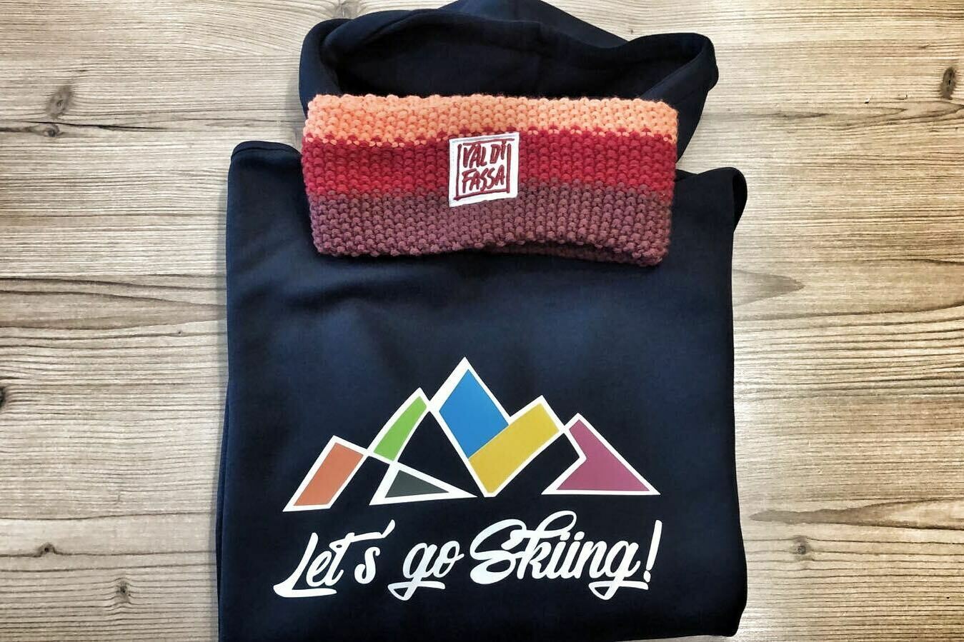FELPA LET'S GO SKIING