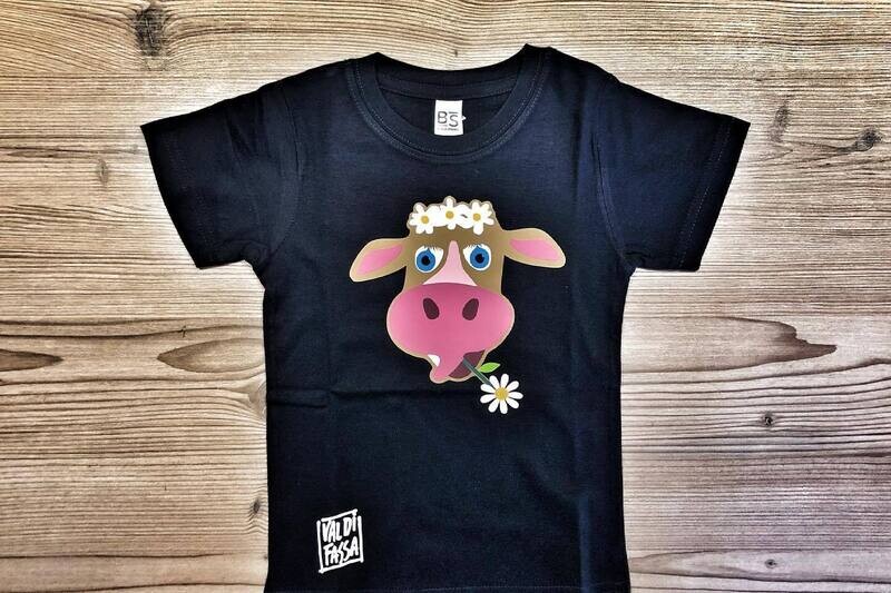 T Shirt Junior Mucca e Fiore