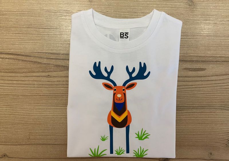 T-SHIRT  JUNIOR CERVO BIMBI