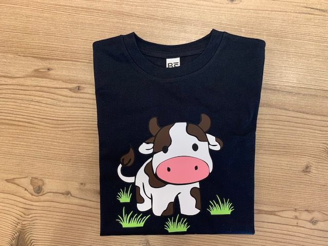 T-SHIRT JUNIOR  MUCCA CHOCOLATE