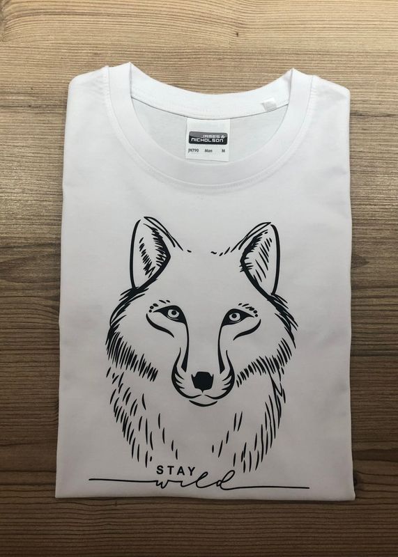 T-SHIRT MUSO LUPO