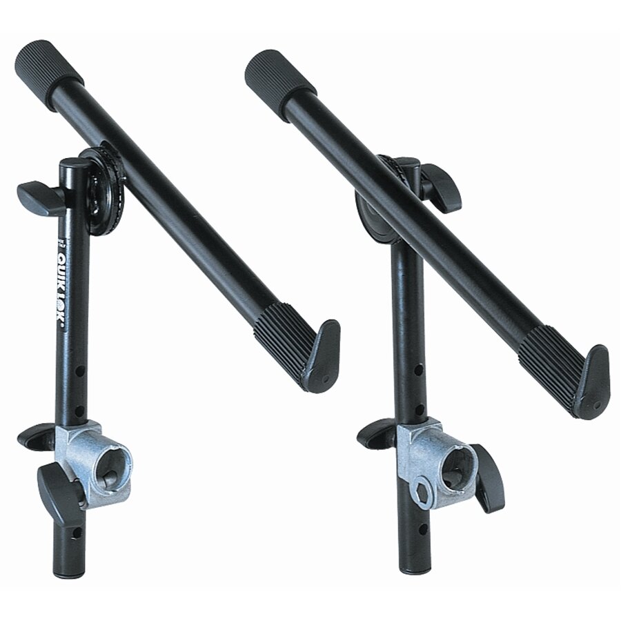 QLX3 Fully adjustable second tier add-on for X-style keyboard stands - Black