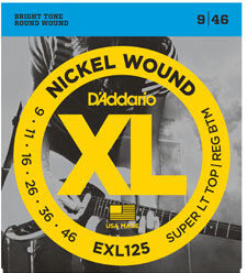 D&#39;Addario EXL125 Super Tops / 009-046