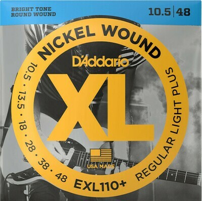 D&#39;Addario EXL110+ Regular Light Plus 010-048