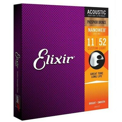 Elixir NanoWeb Ac.Guitar Phosphor Bronze Coating HD Taylor (light / .011-.053)