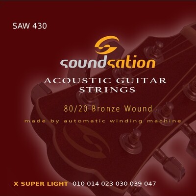 Acoustic Guitar String  X super light SAW430