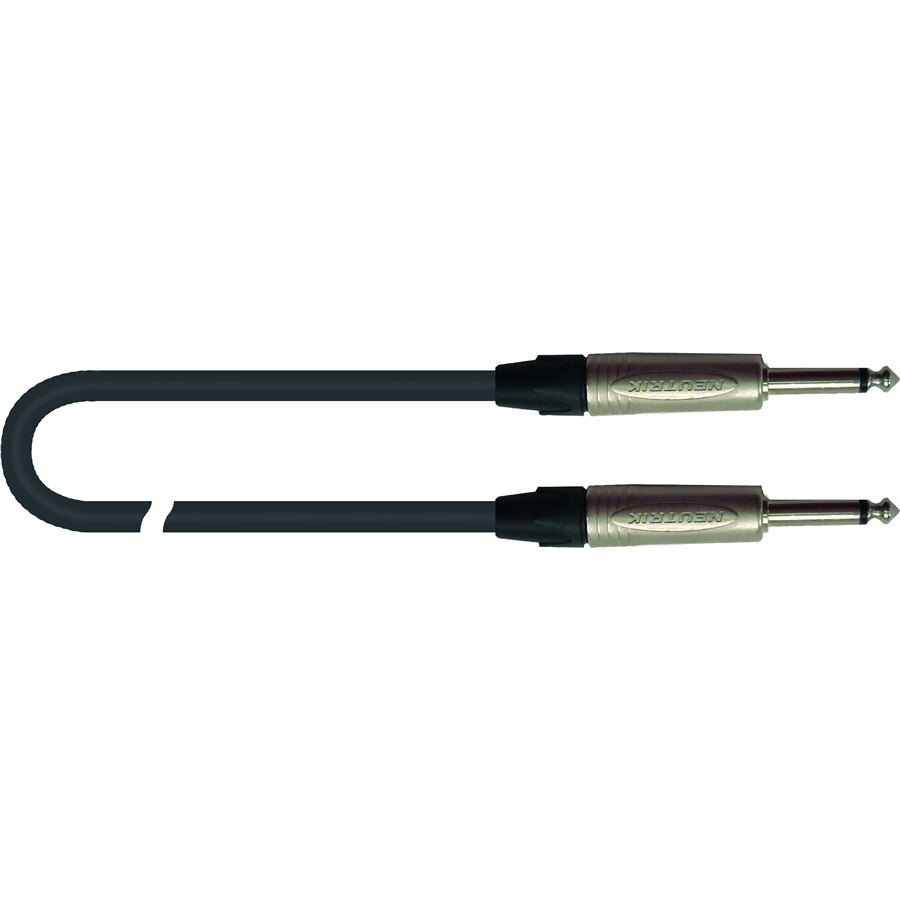 S198-6PN BK Instrument cable - Black - 6.0m