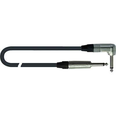 S160-6PN BK Instrument cable - Black - 6m
