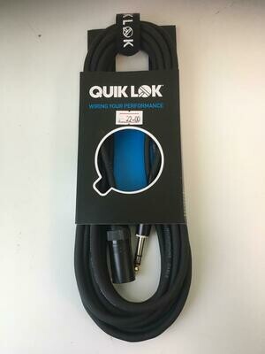 MCR615K-6BK Microphone cable Black 6.0m