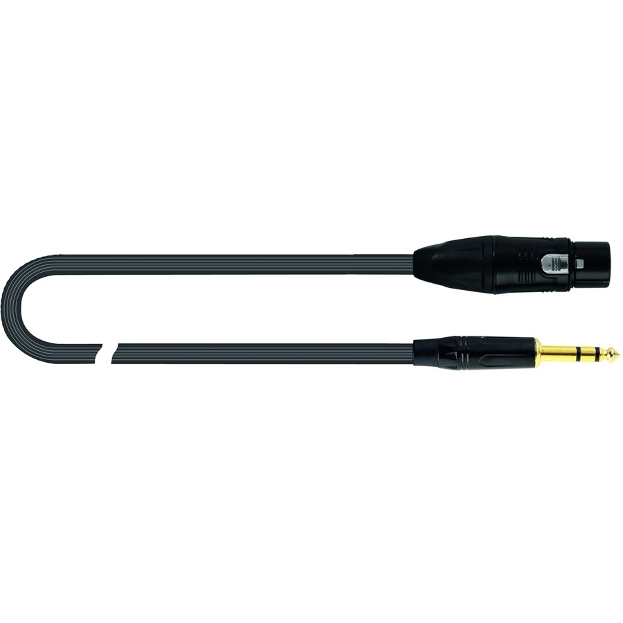 MCR614K-6BK Microphone cable Black 6.0m