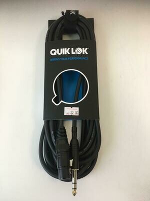 MCR614K-6BK Microphone cable Black 6.0m