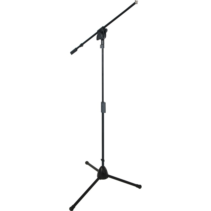 A512 BK EU ProSeries EU thread, tripod microphone stand w/fixed boom - Black