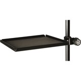 MS329 Large clamp-on utility tray for microphone &amp; music stands - Black