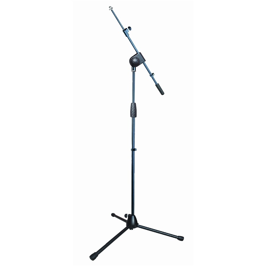 A494 BK EU Performer EU thread, tripod microphone stand w/telescopic boom -Black