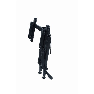 Quik Lok BS625 Fully adjustable heavy-duty amplifier stand with dual support arms - Black