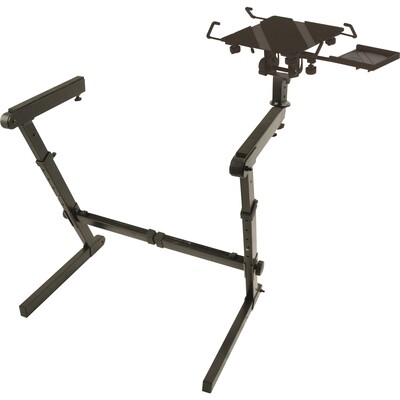 Quik Lok LPHZ Add-on laptop holder for "Z"-series keyboard/mixer stands - Black