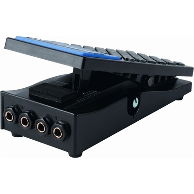 Quik Lok VP26-22 Volume pedal for keyboards/guitars w/four 6.3mm jack sockets &amp; metal base